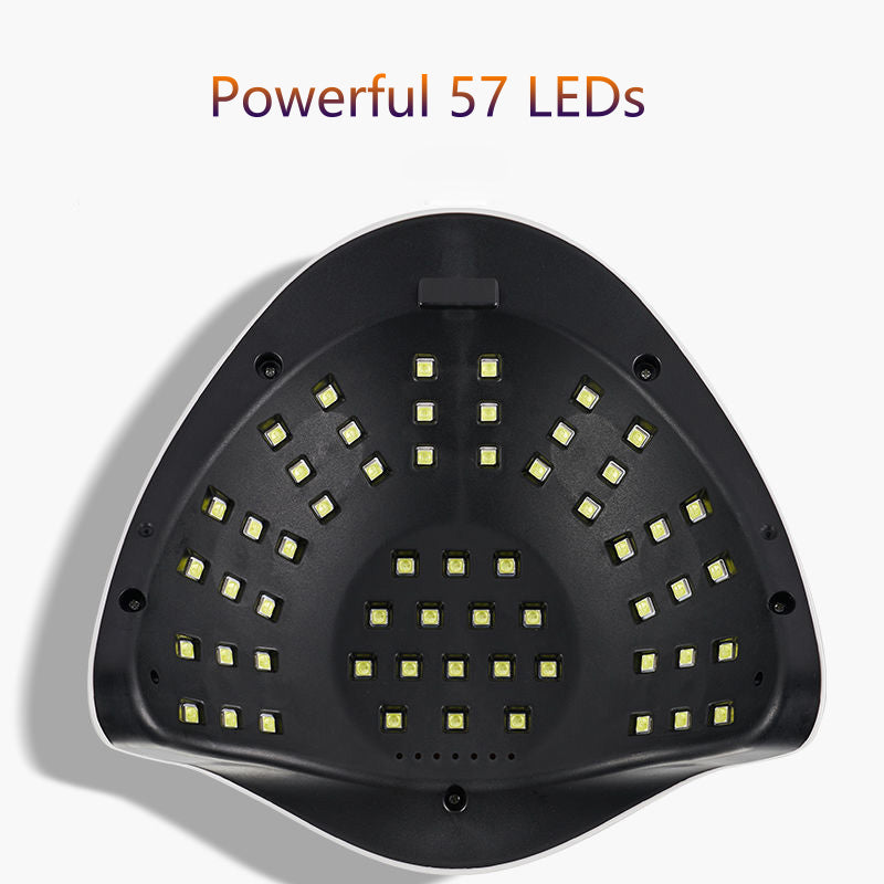 LED UV - Professionell nagellampa Sun X7Max Nail Phototherapy Machine 180W High-Power Portable Nail Baking Lamp Dual Light Source Nail Dryer