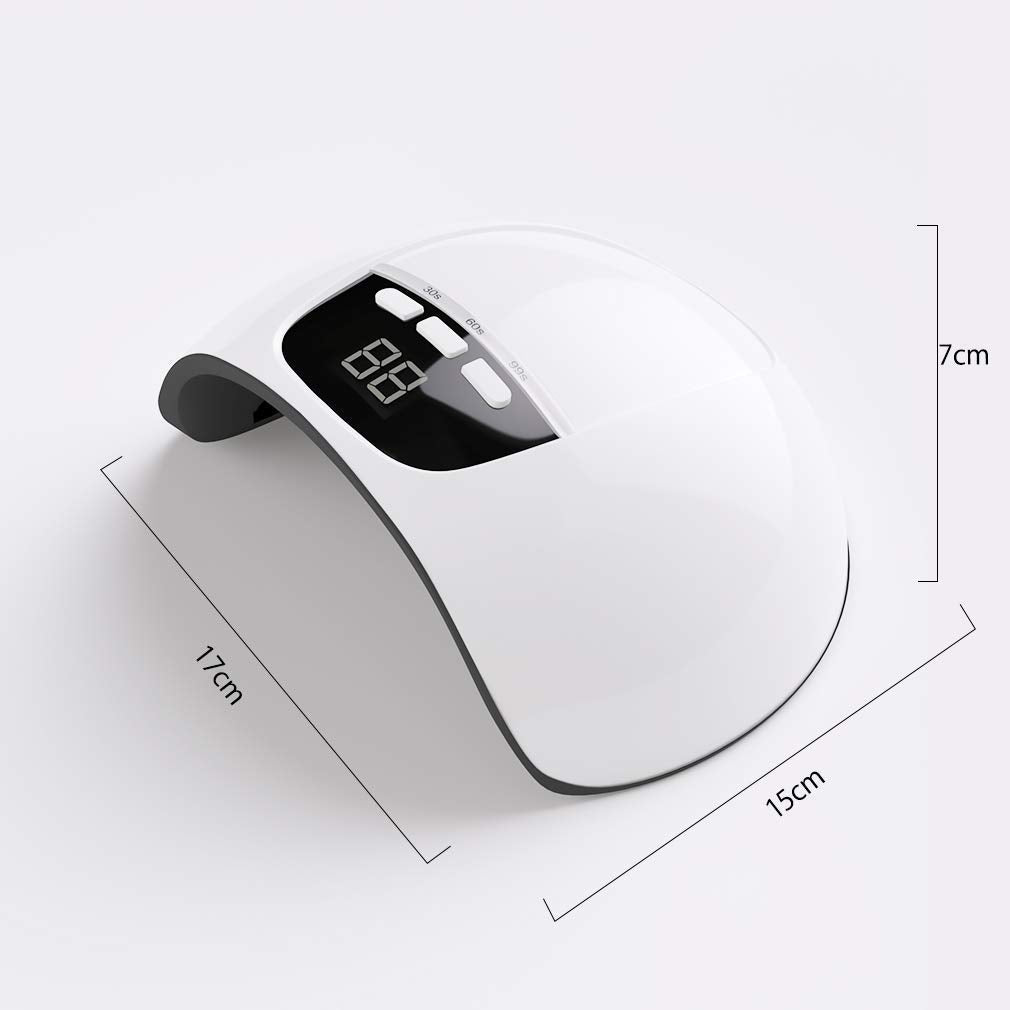 LED UV - Professionell nagellampa 54W för manikyr / pedikyr