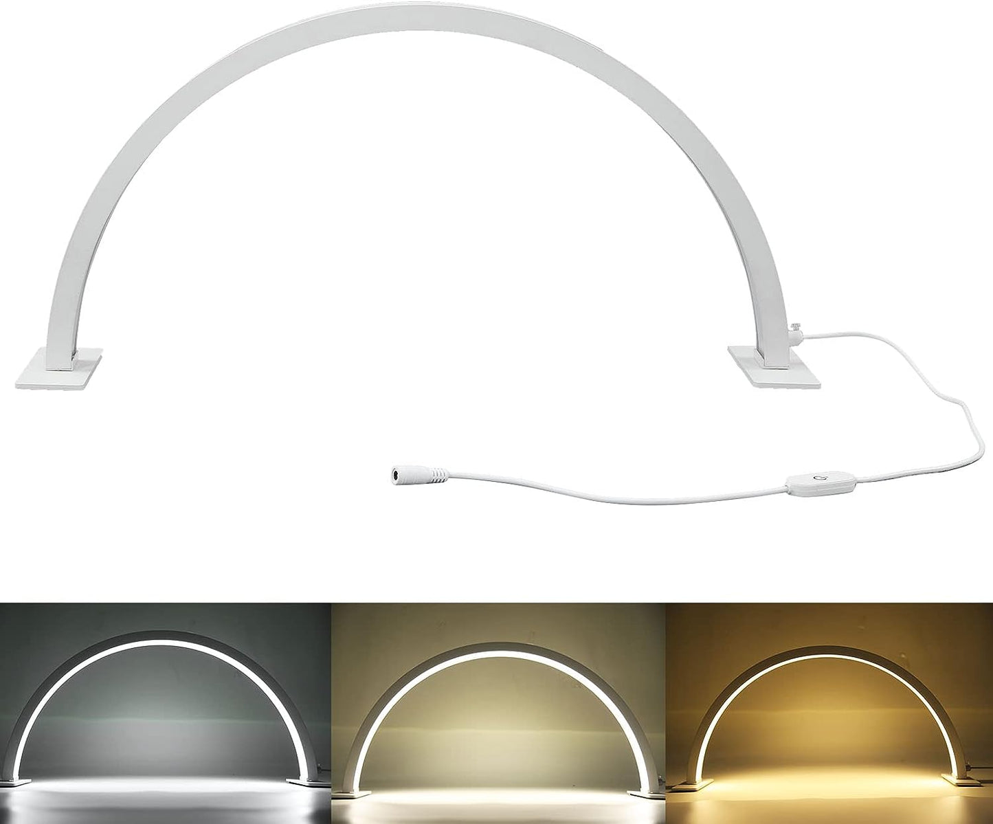 LED lampa Half Moon för Nagelteknologer och Kosmetologer