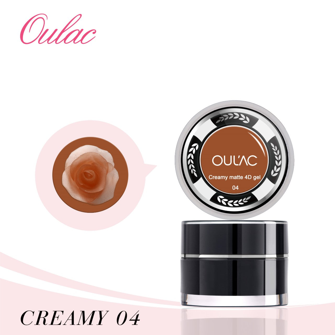 4D Gel Nail Art Creamy Matte - 04