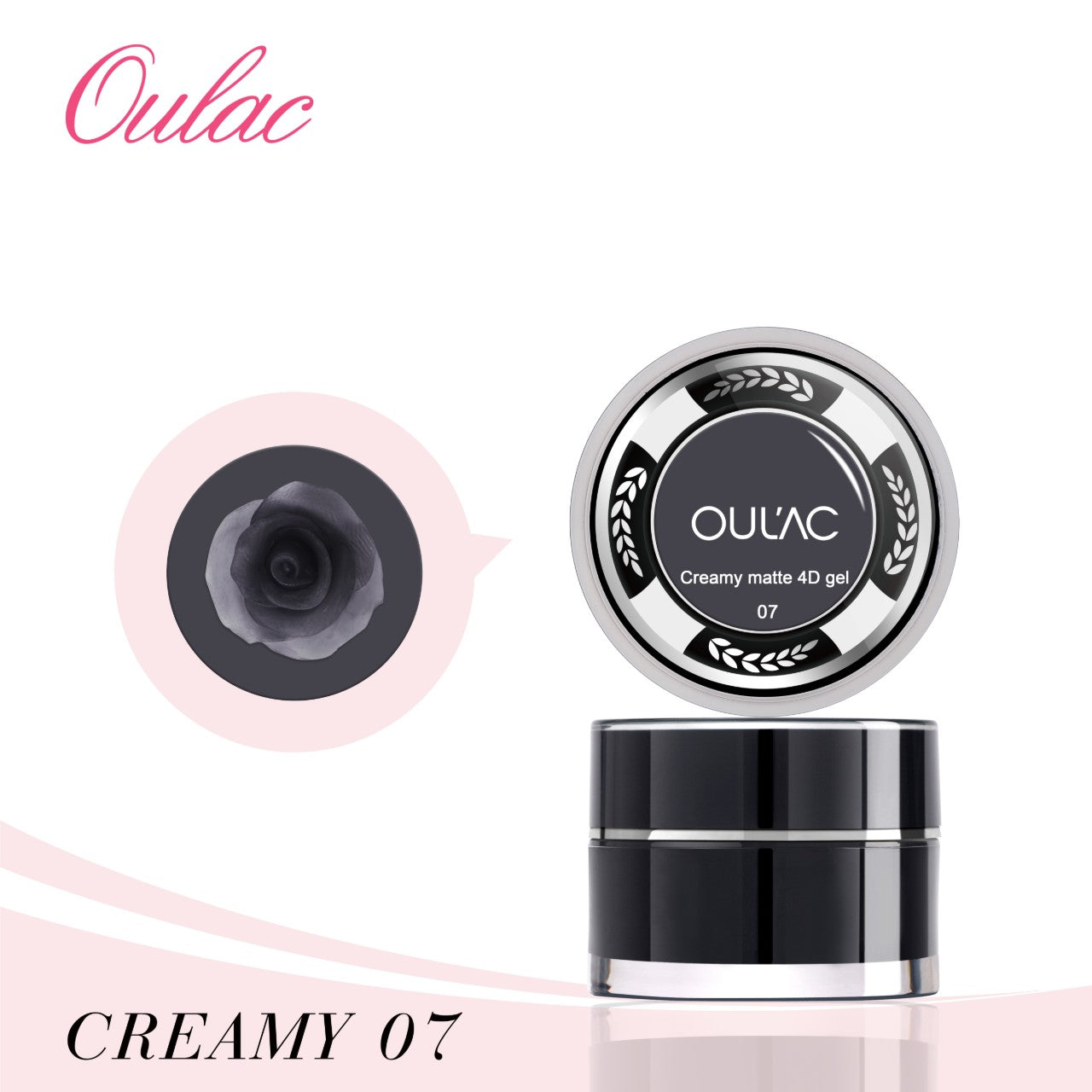 4D Gel Nail Art Creamy Matte - 07
