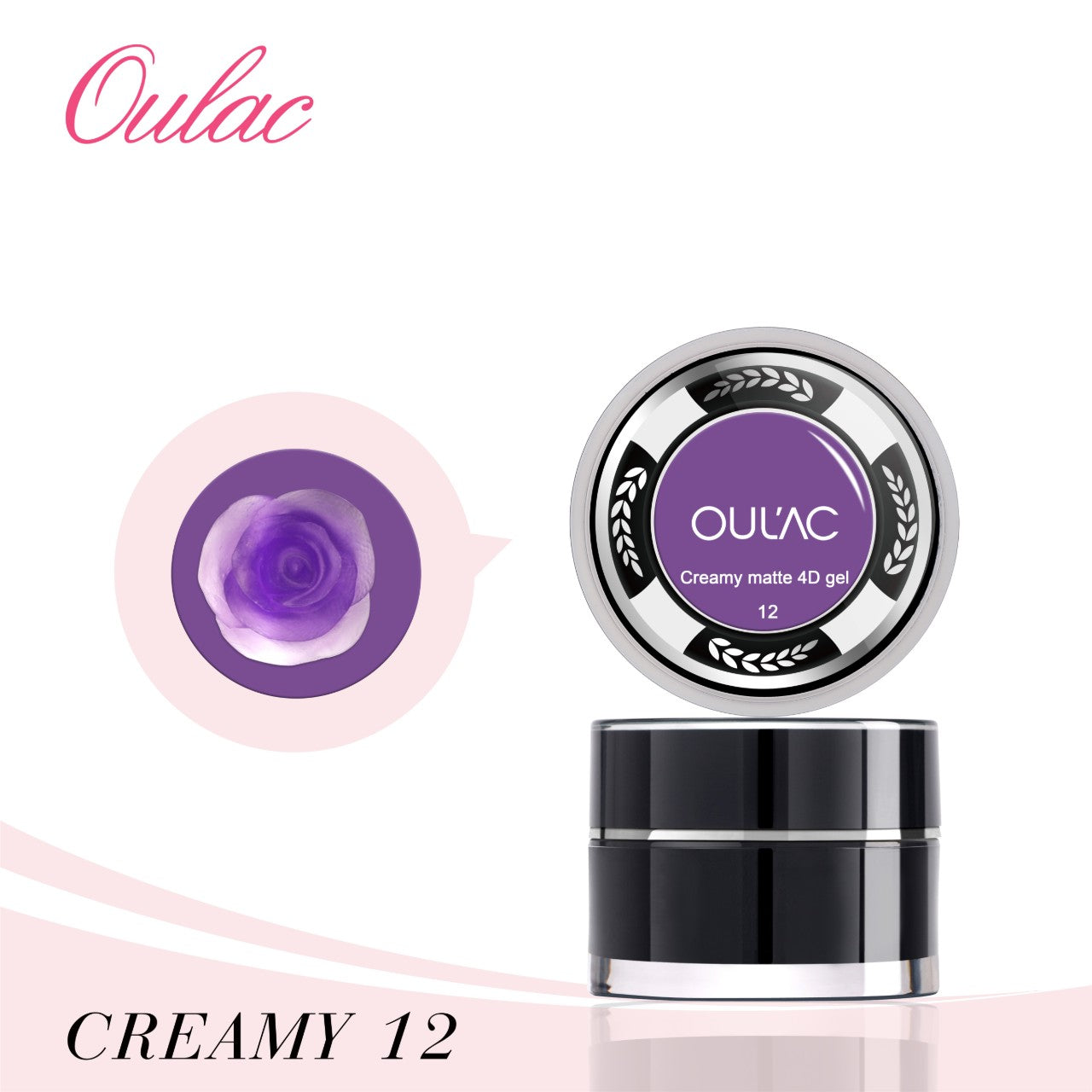 4D Gel Nail Art Creamy Matte - 12