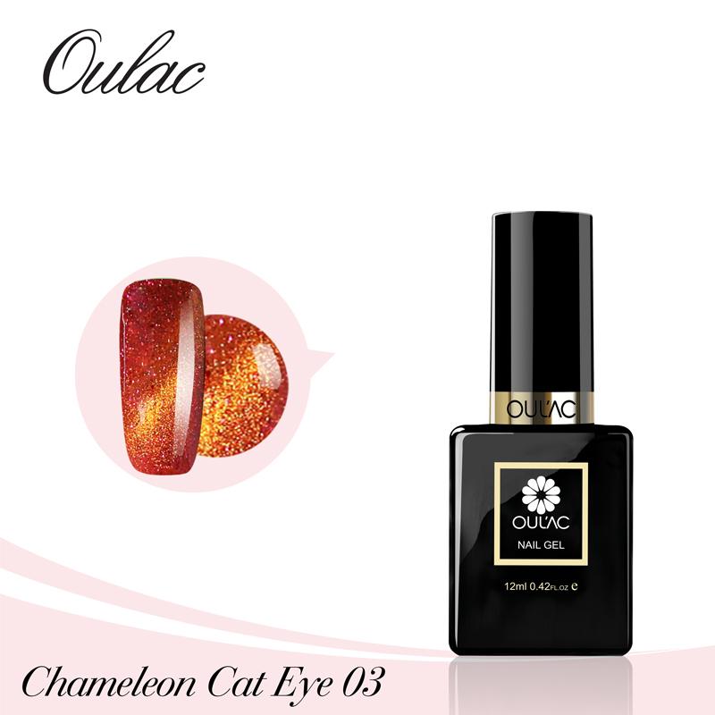Gellack - Nail Art Chameleon Cat Eye 03