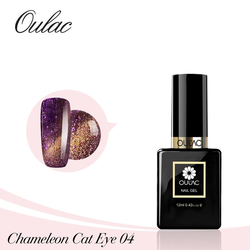 Gellack - Nail Art Chameleon Cat Eye 04