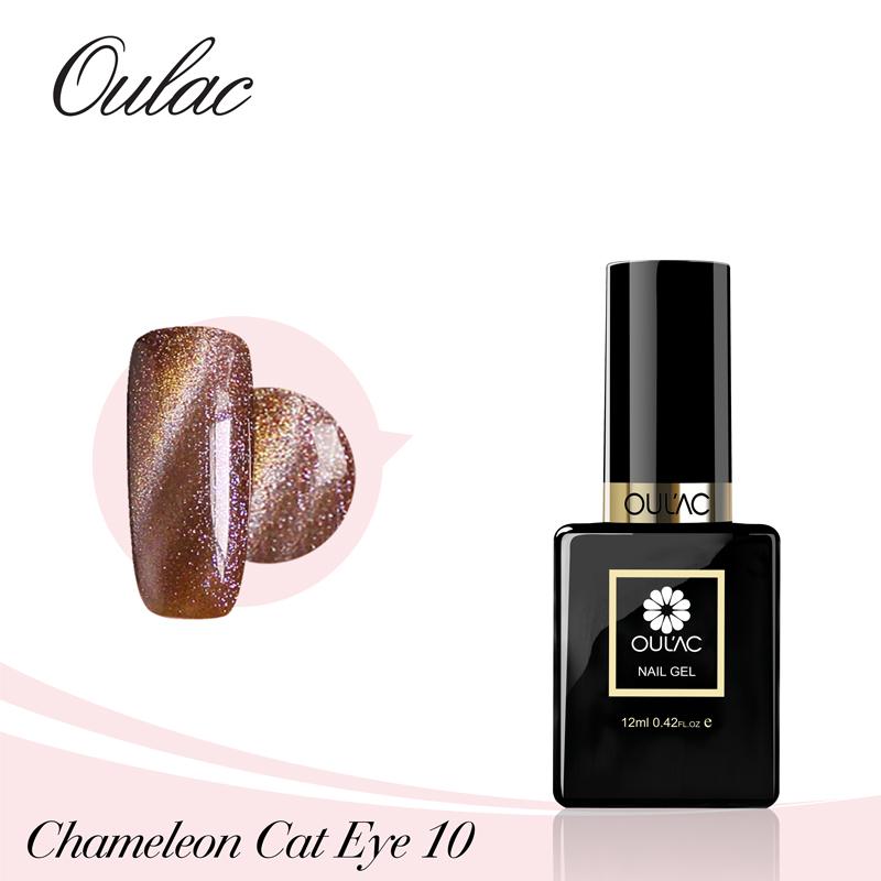 Gellack - Nail Art Chameleon Cat Eye 10