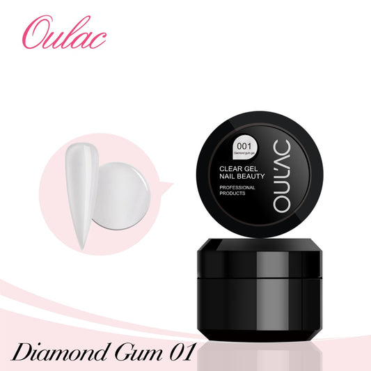 Acrygel / Diamond Gum Gel Clear 01 - 30ml