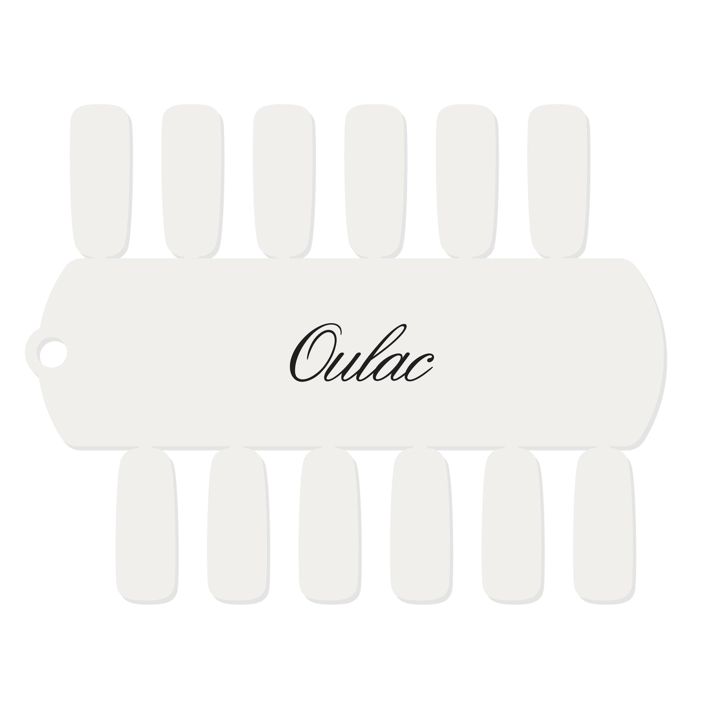 Nail Color Display Card