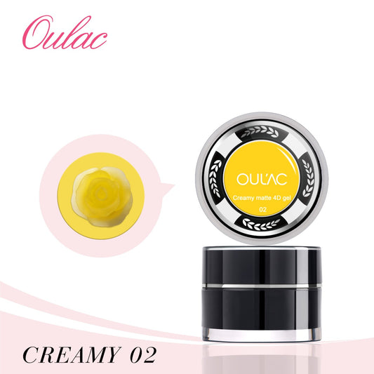 4D Gel Nail Art Creamy Matte - 02