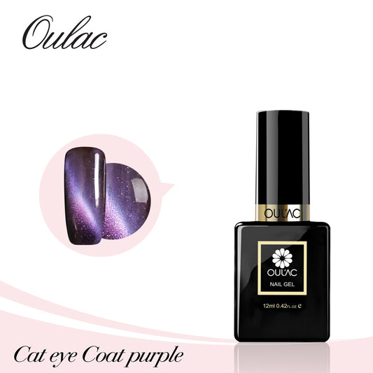 Gellack - Cat Eye Nail Art Coat Lila
