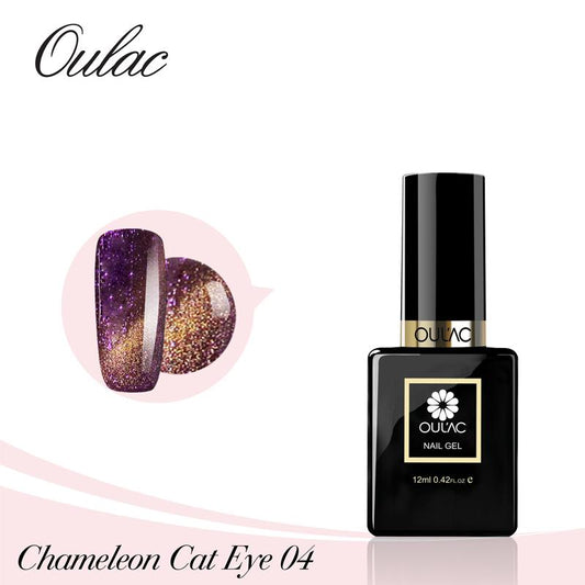 Gellack - Nail Art Chameleon Cat Eye 04