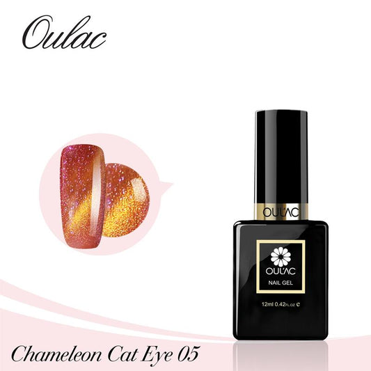 Gellack - Nail Art Chameleon Cat Eye 05
