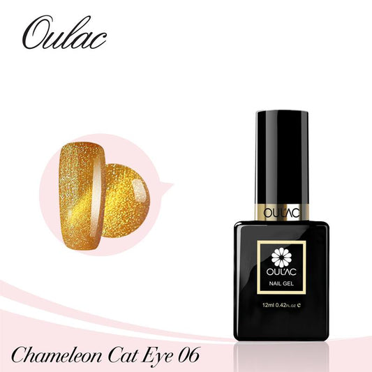 Gellack - Nail Art Chameleon Cat Eye 06