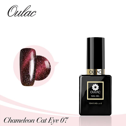 Gellack - Nail Art Chameleon Cat Eye 07