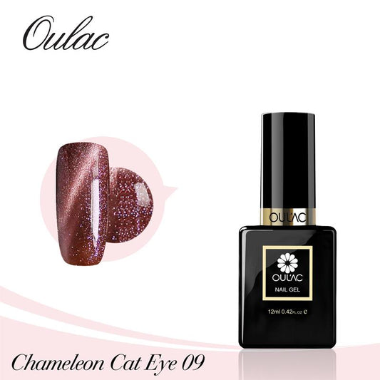Gellack - Nail Art Chameleon Cat Eye 09