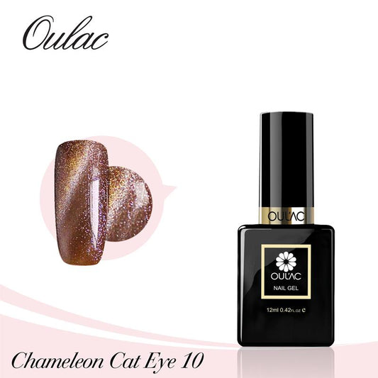 Gellack - Nail Art Chameleon Cat Eye 10