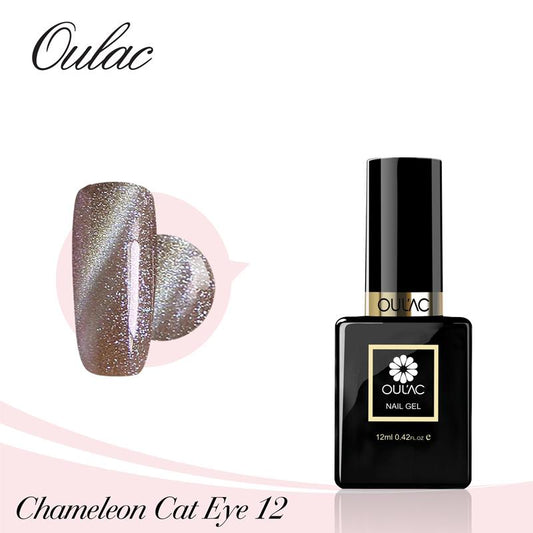 Gellack - Nail Art Chameleon Cat Eye 12