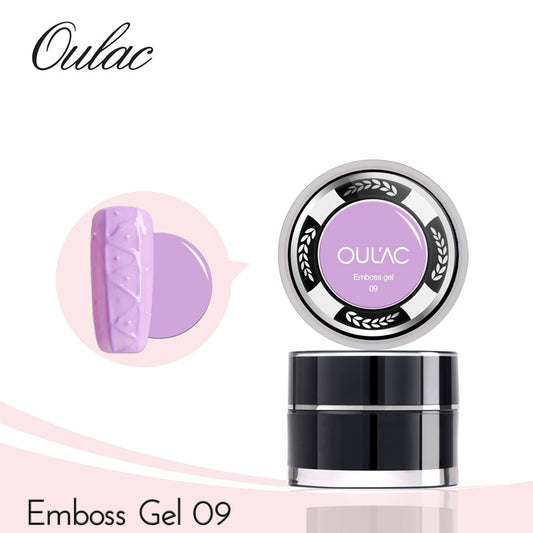 Nail Art Gel Emboss - 09