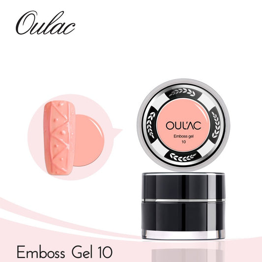 Nail Art Gel Emboss - 10