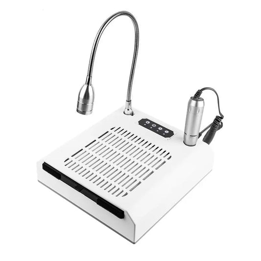 Elfil - 3 in 1 Nagelmaskin för professionella (Led Lamp & Elfil & Nageldammuppsamlare)